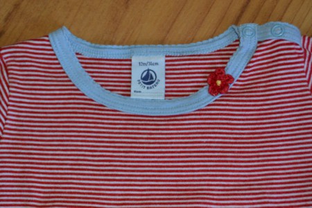 détails de la marinière